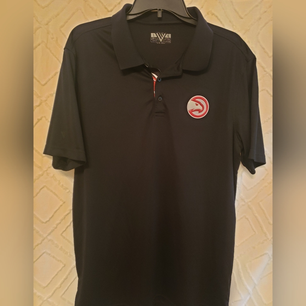 Levelwear Atlanta Hawks Pacman Polo Size Large L